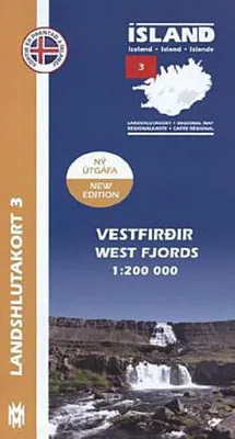 Produktbild von IRK 03 Vestfirdir / Westfjorde Regionalkarte 1 : 200 000