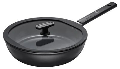 Produktbild von Fiskars Chef's Bratpfanne 28 Cm (3,5 L) mit Antihaftbeschichtung und Hartschalendeckel