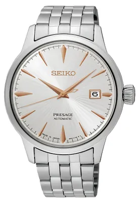 Productafbeelding van Seiko Presage Cocktail Time Spritzer SRPB47J1, automatisch herenhorloge, zilver