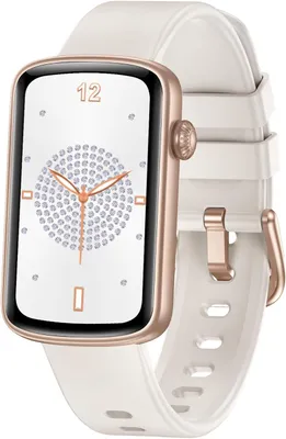 HUAKUA Smartwatch Damen 1.47 Zoll Fitnessuhr mit Herzfrequenz und SpO2 Messung 24 Sportmodi Schlafüberwachung IP68 Wasserdicht