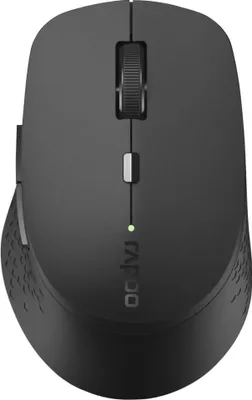 Obrázok produktu pre Rapoo M300 Silent - myš - optická - 7 tlačidiel - bezdrôtová - 2,4 GHz, Bluetooth 4.0, Bluetooth 3.0