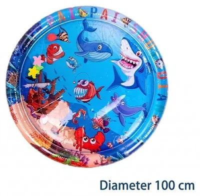 Produktbild von Groß 100 cm Wasser-Spiel- und Ruhematte für Katzen & Hunde – CHILLBED