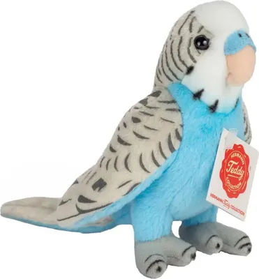 Obrázok produktu pre Teddy Hermann Teddy Hermann budgerigar, modrý, 13 cm 941590