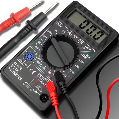 Produktbild von Multimetr cyfrowy LCD Woltomierz cyfrowy Miernik prądu AC DC Ohm Woltomierz uniwersalny Amperomierz uniwersalny Multimetr cyfrowy Retoo