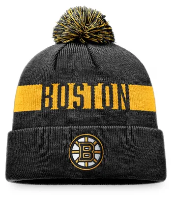 Produktbild von Boston Bruins NHL Fanatics Fundamental Mütze Schwarz