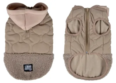 Produktbild von Love Story, Steppmantel mit Kapuze, Reißverschluss, Teddy-Fleece, Größe M, 35 cm