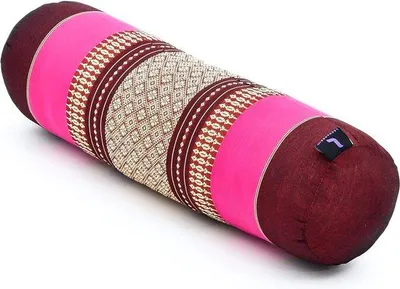 Produktbild von Famanu Pilatesrolle mit Kapokfüllung - 55 x 15 x 15 cm