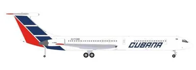 Produktbild von Herpa Wings 1:200 Ilyushin IL-62M Cubana de Aviación 573405