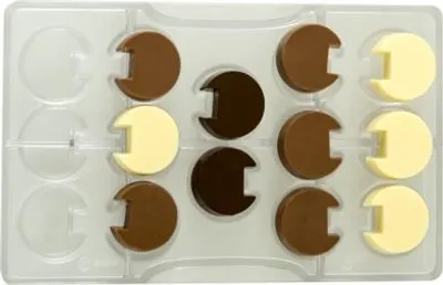 Produktbild von Schokoladenform 3D-Ringe - Decora