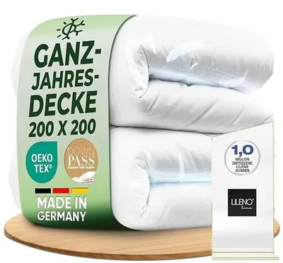 Zdjęcie produktu dla Kołdra z pierza puchowa całoroczna 135X200 cm dla alergików