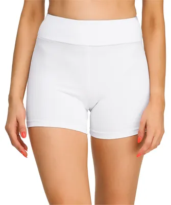 Image de Leggings de sport courts pour femmes Merry Style MS10-244 (blanc, 3XL)