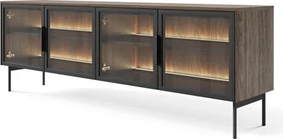 Produktbild von BETTSO RTV Schrank ILUMI 4D in Eiche dunin für das Wohnzimmer