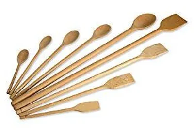 Produktbild von OGLINA Set mit 10 Holzlöffeln 45 cm Küchenutensil