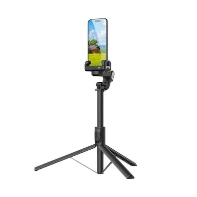 Zdjęcie produktu dla WiWU - Wi-SE009 Kijek do selfie 3 w 1 ze statywem, stabilizacją obrazu i inteligentnymi funkcjami śledzenia