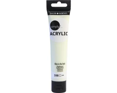 Obrázok produktu pre Daler Rowney Simply Akrylová farba Glow In The Dark 75 ml 1 ks