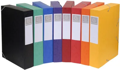 Obrázok produktu pre Archívna krabica Cartobox s rovným chrbtom 60 mm z manilského kartónu Nature Future, DIN A4, rôzne farby