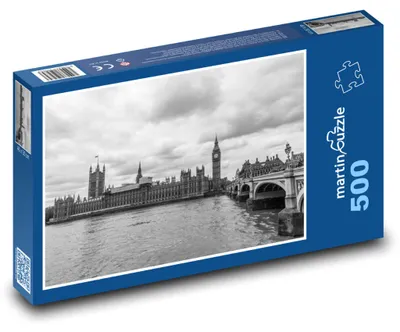 Zdjęcie produktu dla Puzzle 500 Londyn - Westminster, Big Ben - martinpuzzle