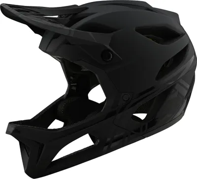 Produktbild von Troy Lee Designs Fullface Helm Stage , Stealth Midnight - Schwarz, M/L