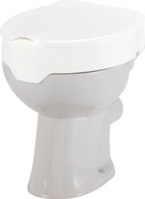 Produktbild von Meyra - Toilettensitzerhöhung, Molett mit Deckel, 10 cm WC-Erhöhung
