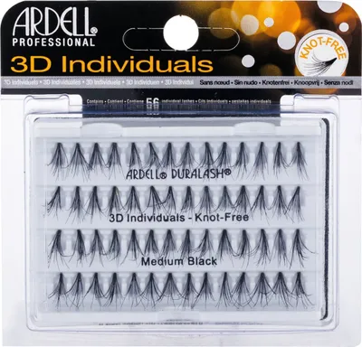 Produktbild von Ardell Individual 3D Falsche Wimpern Medium Schwarz