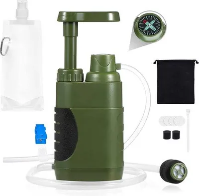 Obrázek produktu pro Venkovní vodní filtr – Vodní filtr Survival Kit