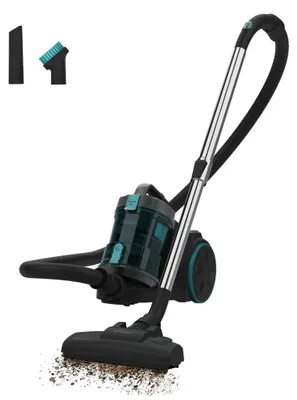 Produktbild von Cecotec Conga Rockstar Cyclonic XL, 890 W, Zylinder-Vakuum, Trocken, Beutellos, 2,5 l, HEPA