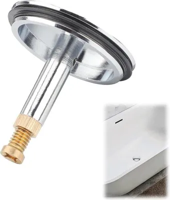 Immagine prodotto di Viti universali per mobili da bagno in acciaio da 44 mm - per vasche da bagno e lavabi