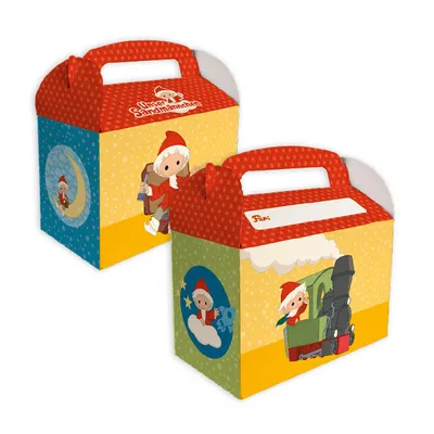 Produktbild von 8 Sandmännchen Geschenkboxen mit Namensfeld