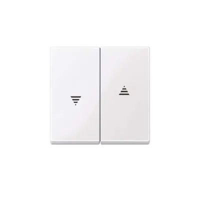 Produktbild von Merten Jalousie-Wippe System M, aktivweiß, 432425