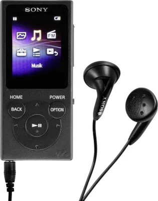 Produktbild von Sony Walkman NW-E394 - Digitálny prehrávač - 8 GB - čierny