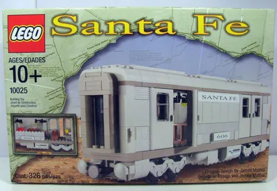 Produktbild von LEGO Trains 10025 Santa Fe Cars - Set I