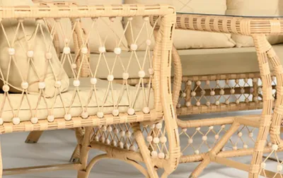 Produktbild von Garten Möbel Sofagarnitur Tisch Sessel Couchtisch Veranda Sitzgruppen Sofa 4tlg