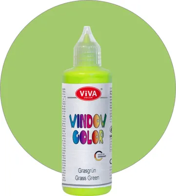 Produktbild von ViVA DECOR Window Color 80ml, Grasgrün