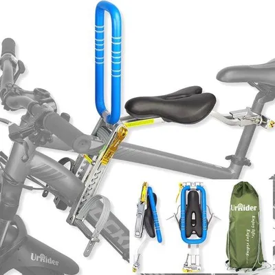 Produktbild von Kinderfahrradsitz - Leichter tragbarer Kinderfahrradsitz für Mountainbikes und Falträder