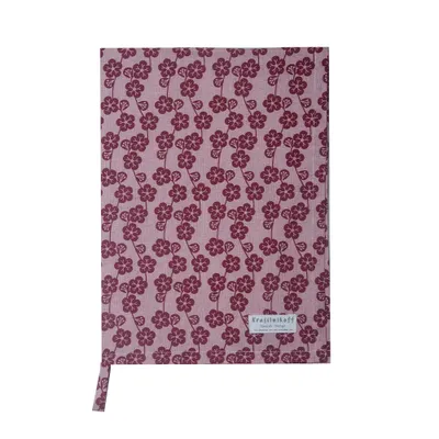 Produktbild von Krasilnikoff – Geschirrtuch KW13007 – Flowers allover, red