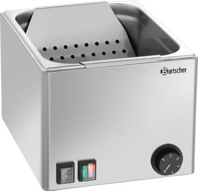 Produktbild von Bartscher Pommeswärmer 12-150 Tischgerät 1/2 GN Edelstahl beheizt 270x350x220 mm