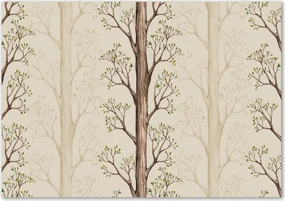 Produktbild von Tulup® Glas-Bild - 100 x 70 - Wandbild aus Glas - Wandkunst - Wandbild hinter gehärtetem Sicherheitsglas - Blumen & Pflanzen - Bäume - Braun
