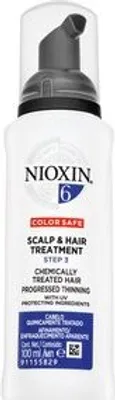Obrázek produktu pro Nioxin System 6 Scalp & Hair Treatment vyživující leave-in krém pro barvené, chemicky ošetřené a zesvětlené vlasy 100 ml