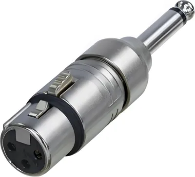 Zdjęcie produktu dla Neutrik NA2FP, XLR, 1/4", Srebrny
