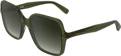 Produktbild von Longchamp LO808S Transparent khaki 57/17/140 Damen Sonnenbrillen