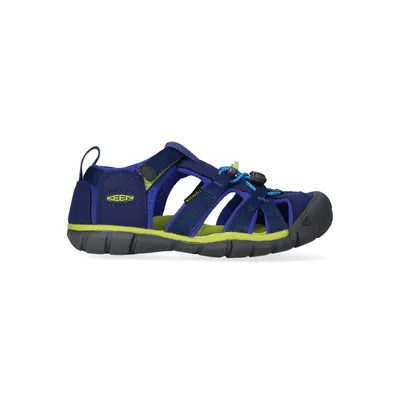 Produktbild von Keen Seacamp II Kinder Sandalen Blue Depths/Chartreuse Größe 24