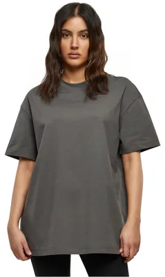 Produktbild von Build Your Brand Damen T-Shirt Ladies Oversized Boyfriend Tee darkshadow M