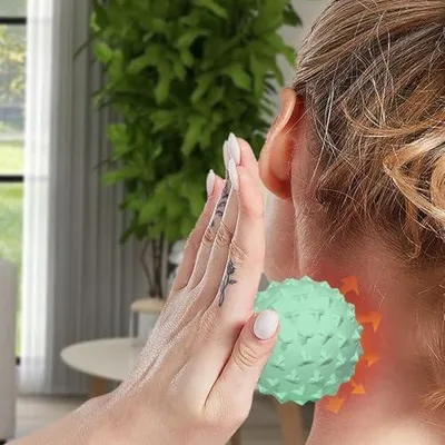 Produktbild von Massageball - Yoga-Massagerolle zur Linderung von Muskelverspannungen und für die Triggerpunktmassage