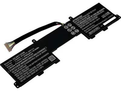 Produktbild von Akku für Dell 08K1VJ Li-Pol 7,4 Volt 2700 mAh schwarz