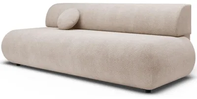 Produktbild von Selsey Armone – 3-Sitzer Sofa mit Schlaffunktion, Chenille, Hellbeige