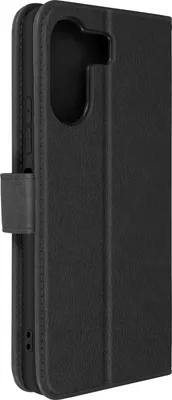 Image de Avizar, étui en similicuir avec fonction de support Xiaomi Redmi 13C / Poco C65, noir