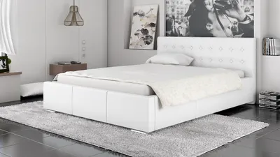 Produktbild von Polsterbett Bett Doppelbett GIANO XS 160x200cm inkl.Lattenrost