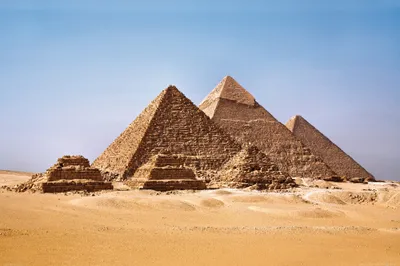 Obrázek produktu pro Egypt Art Print Picture - Pyramidy v Gíze (80 x 120 cm)