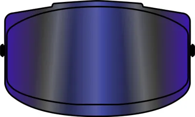 Immagine prodotto di Visiera Blu Specchiata Casco Airoh Commander