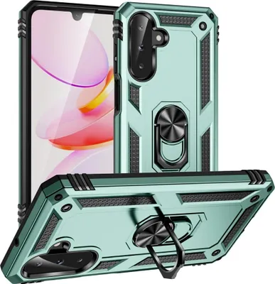 Produktbild von Samsung Galaxy A26 Hülle - Coverup Armor Ring Ständer Back Cover - Mintgrün